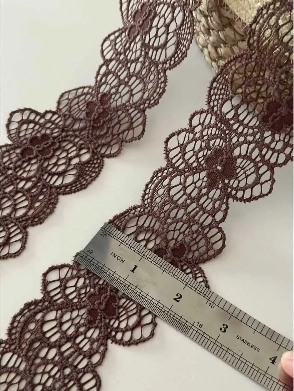 10yds Texas Chrisom Lace - TX Local Stock ready to ship. Retail & Wholesale